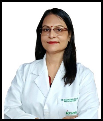 Dr. Rekha Singh is ENT Surgeon at Fortis Hospital, Sector 62, Noida