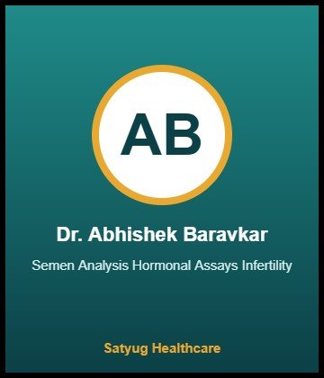 Dr. Abhishek Baravkar is Pathologist at Indira IVF, Viman Nagar, Pune