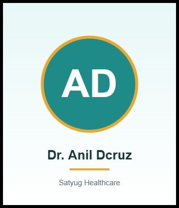 Dr. Anil Dcruz is Specialist at Apollo Hospitals, Navi Mumbai