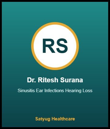 Dr. Ritesh Surana is ENT Specialist at NIMS Hospital, Shobha Nagar, Jaipur