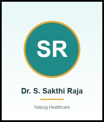 Dr. S. Sakthi Raja is Radiology Specialist at SIMS Hospital, Vadapalani, Chennai, Tamil Nadu, India