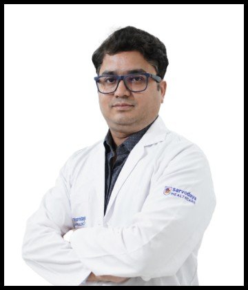Dr. Ankur Bhatnagar is Specialist at Sarvodaya Hospital, Sector 8, Faridabad