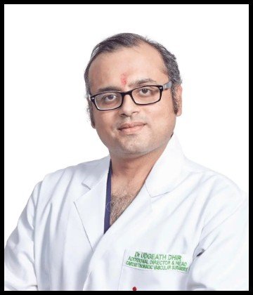 Dr. Udgeath Dhir is Cardiothoracic Surgeon at Fortis Memorial Research Institute, Sector 44, Gurugram