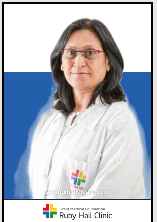 Dr. Manisha Dhobe is Consultant & HOD CCU1 at Ruby Hall Clinic, Sassoon Road, Sangamvadi, Pune, Maharashtra, India