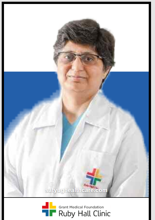 Dr. Anuja Athalye is General Surgeon and Head of Department at Ruby Hall Clinic, Sassoon Road, Sangamvadi, Pune, Maharashtra, India