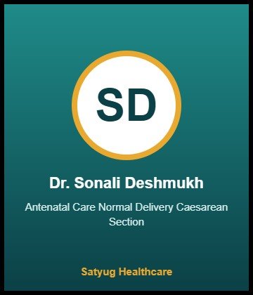 Dr. Sonali Deshmukh is Obstetrician & Gynaecologist at Saifee Hospital, Charni Road, Mumbai
