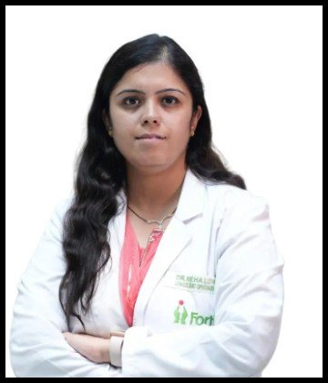 Dr. Neha Luthra is Ophthalmologist at Fortis Hospital, IMT Manesar, Gurugram