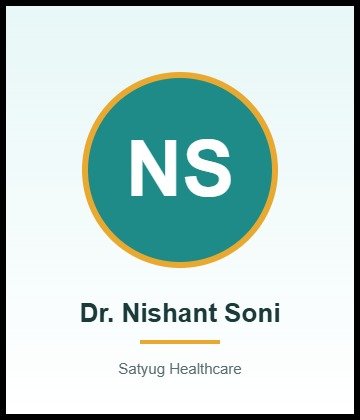 Dr. Nishant Soni [MBBS, MS - Orthopaedics, Fellowship - Hand & Microvascular Surgery] - Doctor at Satyug Healthcare