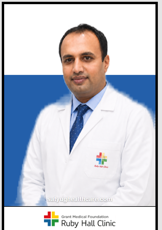  Dr. Kedar Patil is Consultant Bariatric & Laparoscopic Surgeon at Ruby Hall Clinic, Sassoon Road, Sangamvadi, Pune, Maharashtra, India