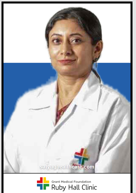 Dr. Nupur Bit is Vascular Surgeon at Ruby Hall Clinic, Sassoon Road, Sangamvadi, Pune, Maharashtra, India