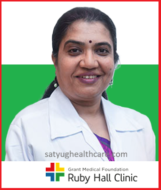 Dr. Vaishali Nayak is Obstetrician & Gynaecologist at Ruby Hall Clinic Sassoon Road, Sangamvadi, Pune, Maharashtra, India