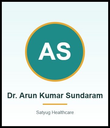 Dr. Arun Kumar Sundaram is Neonatology Specialist at SIMS Hospital, Vadapalani, Chennai, Tamil Nadu, India