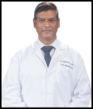 Dr. K Mahesh Prasad is Nephrologist at P. D. Hinduja Hospital, Mahim, Mumbai