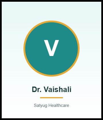 Dr. Vaishali [MBBS, MD, DM - Cardiology] - Doctor at Satyug Healthcare