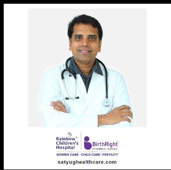 Dr. A. Kalyan Chakravarthy is Pediatrician at Prime Rainbow Children's Hospital, Nellore