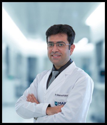 Dr. Abhishek Katyal is Neurosurgeon at Max Smart Super Speciality Hospital, Saket, New Delhi