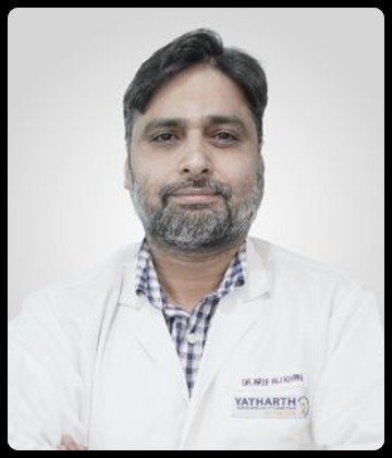 Dr. Arif Ali Khan is Liver Transplant & GI Surgeon at Yatharth Super Speciality Hospital, Noida Extension