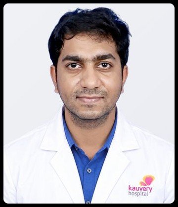 Dr. Arunkumar is General Surgeon at Kauvery Hospital, Seelanaickenpatti, Salem