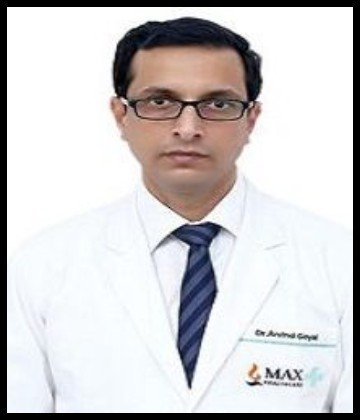 Dr. Arvind Kumar Goyal is Cardiothoracic & Vascular Surgeon at Max Super Speciality Hospital, Saket, New Delhi