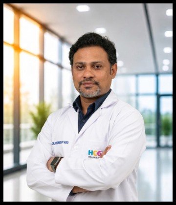 Dr. Ashwin Giridar is Urologist and Uro-Oncologist at HCG Hospital, Hebbal, Bengaluru