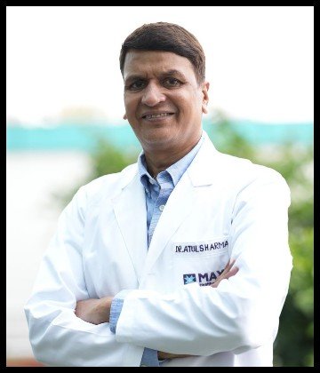 Prof. (Dr.) Atul Sharma is Medical Oncologist at Max Super Speciality Hospital, Saket, New Delhi