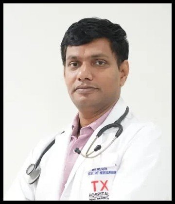 Dr. Chandra Sekhar Tavisetty is Neurosurgeon & Stroke Interventionist at TX Hospitals, Banjara Hills, Hyderabad