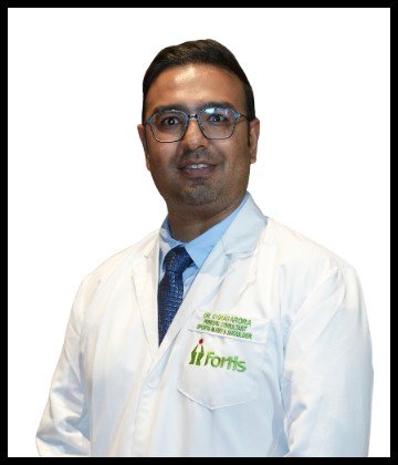 Dr. Chirag Arora is Orthopaedic Surgeon (Sports Injury & Shoulder) at Fortis Memorial Research Institute, Gurugram