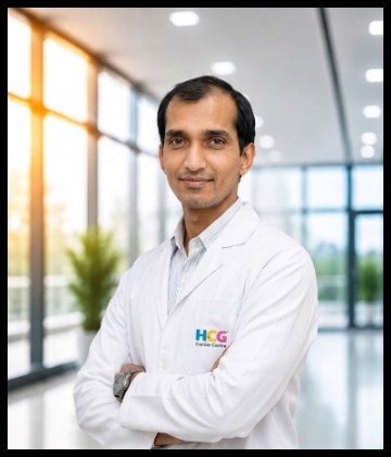 Dr. G. Mahesh Babu is Surgical Oncologist at HCG Cancer Hospital, Ongole