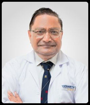 Dr. Ishwar Prasad Goel is Neurosurgeon at Yatharth Super Speciality Hospital, Model Town, New Delhi