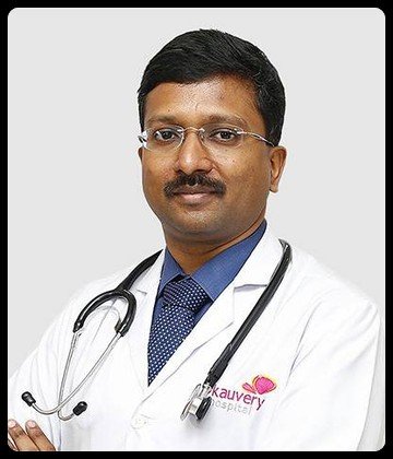 Dr. K. Madhusuthan is Neurosurgeon at Kauvery Hospital, Tennur, Trichy