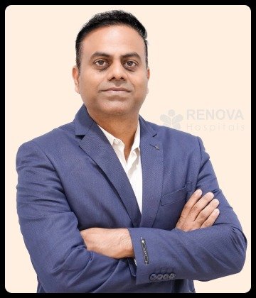Dr. Kranthi Kumar Gangiti is Head & Neck Surgical Oncologist at Renova Century Hospital, Banjara Hills, Hyderabad