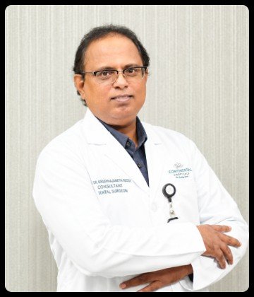 Dr. Krishnajaneya Reddy P is Dental Implantologist & Periodontist at Continental Hospitals, Financial District, Hyderabad