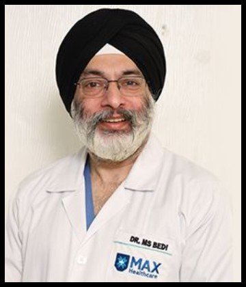 Dr. Manmohan Singh Bedi is GI, Hepatobiliary & Laparoscopic Surgeon at Max Super Speciality Hospital, Mohali