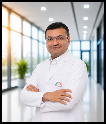 Dr. Nishith Modi is Head and Neck Cancer Surgeon at HCG Cancer Hospital, Atladara, Vadodara