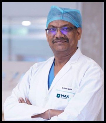 Prof. (Dr.) Pawan Gupta is Surgical Oncologist at Max Super Speciality Hospital, Patparganj, New Delhi