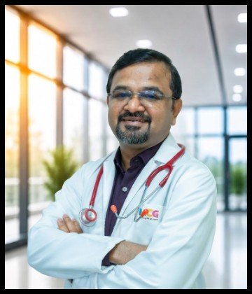 Dr. Puneet P J is ENT Surgeon at HCG Suchirayu Hospital, Gokul Road, Hubballi