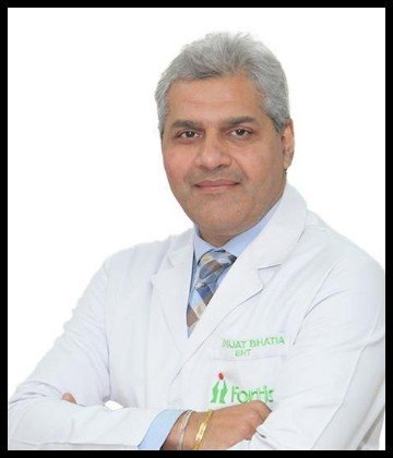 Dr. Rajat Bhatia is ENT Surgeon at Fortis Hospital, Ludhiana