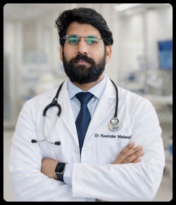 Dr. Ravinder Malwal is Medical Oncologist at Park Hospital, Sector 5, Panchkula