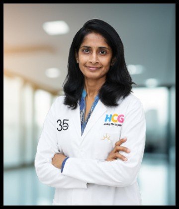 Dr. Suma T. L. is Paediatric Hemato-Oncologist at HCG Cancer Centre, K. R. Road, Bengaluru