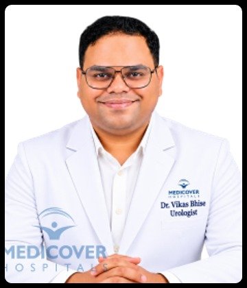 Dr. Vikas Dayanand Bhise is Urologist at Medicover Hospitals, Kharghar, Navi Mumbai