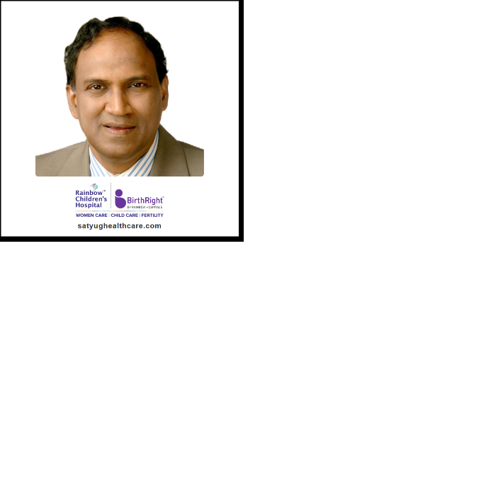 Dr. K. Radha Krishna is General Pediatrician at Rainbow Children's Hospital, Visakhapatnam