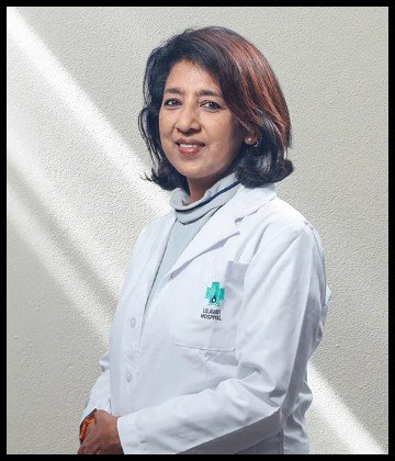 Dr. Meenakshi Agarwal is Plastic and Aesthetic Surgeon at Lilavati Hospital and Research Centre, Bandra West, Mumbai