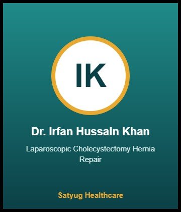 Dr. Irfan Hussain Khan is General Surgeon at NIMS Hospital, Shobha Nagar, Jaipur