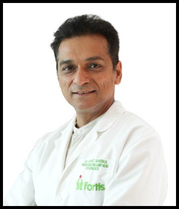 Dr. Jayant Arora is Orthopaedic Surgeon at Fortis Memorial Research Institute, Sector 44, Gurugram
