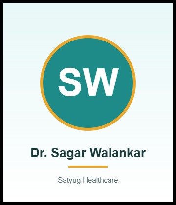 Dr. Sagar Walankar is Specialist at Apollo Hospitals, Navi Mumbai