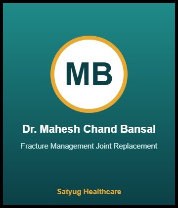 Dr. Mahesh Chand Bansal is Orthopaedic Surgeon at NIMS Hospital, Shobha Nagar, Jaipur