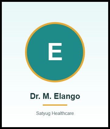 Dr. M. Elango is Dermatology Specialist at SIMS Hospital, Vadapalani, Chennai, Tamil Nadu, India