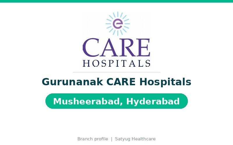 Gurunanak CARE Hospitals, Musheerabad, Hyderabad