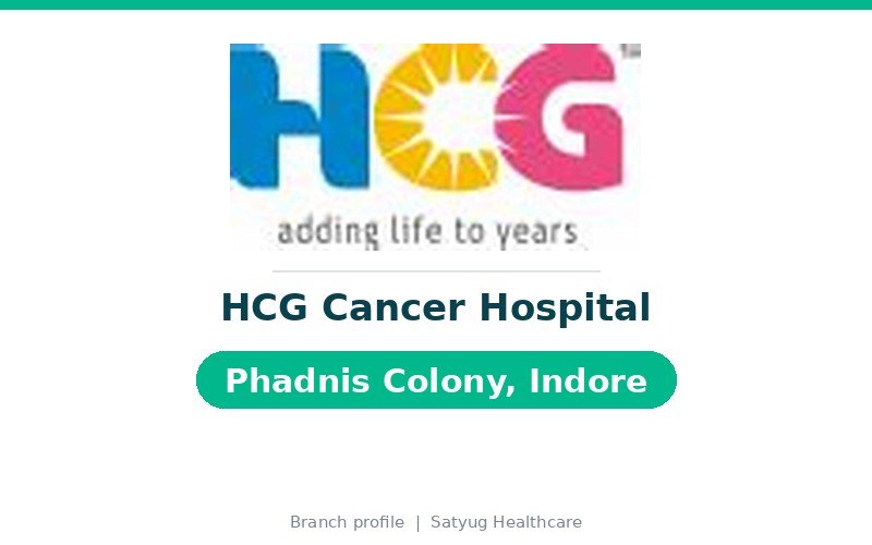 HCG Cancer Hospital, Phadnis Colony, Indore