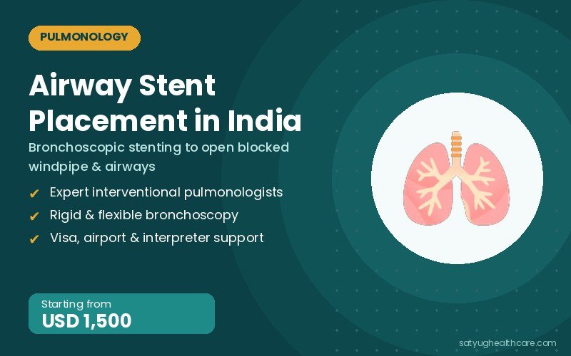 Bronchoscopy Stent Placement Cost in India
